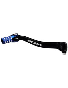 Pedal cambio SCAR azul puntera Yamaha YZ250/450F