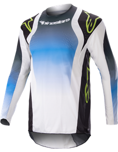 Camiseta motocross T-Star Push Bl/Wt 2X Alpinestars 3760823-9702-2X
