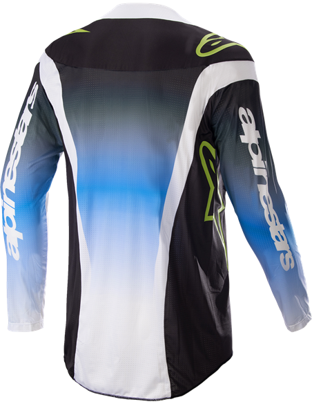 Motocross jersey T-Star Push Bl/Wt 2X Alpinestars 3760823-9702-2X