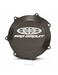 Couvercle d'embrayage Pro Circuit pour Yamaha YZ450F: aluminium, noir
