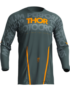 Jersy Pulse Mono Gy/Yl Lg THOR-MX 2023 2910-7105