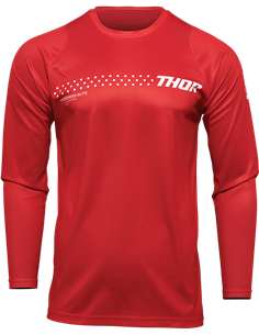 Maillot de moto cross Thor-MX 2022 Sector Minimal rouge M 2910-6432