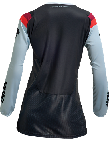 Camiseta Mujer Pulse Rev Bk/Mt Md THOR-MX 2023 2911-0254