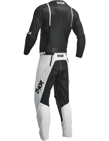 Jersy Pulse Mono Noir/Blanc Sm THOR-MX 2023 2910-7097