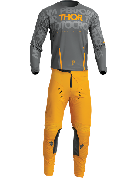 Jersy Pulse Mono Gy/Yl Sm THOR-MX 2023 2910-7103