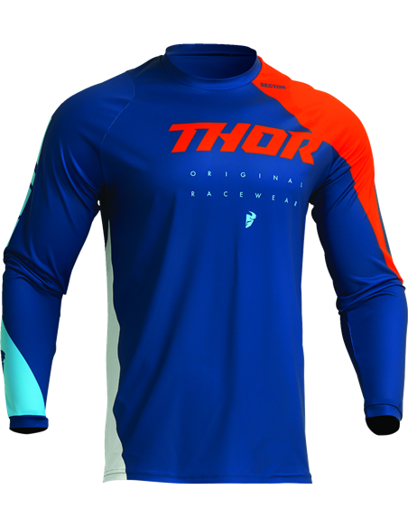 Jersey Sector Edge Nv/Or Sm THOR-MX 2023 2910-7146