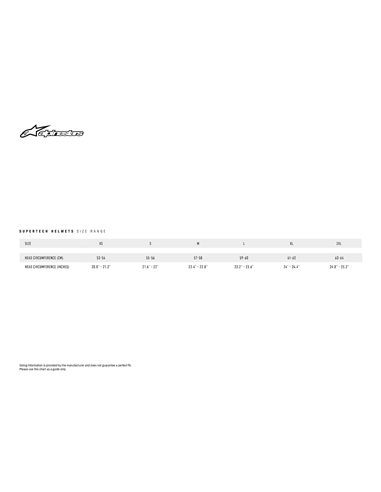 Casco Supertech M10 ALPINESTARS 83009231954M