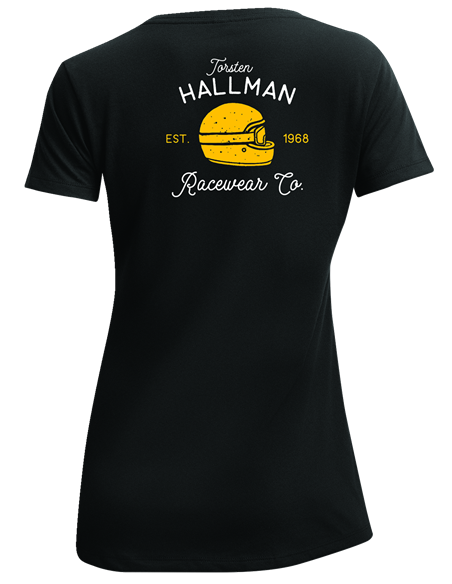 Camiseta mujer Hallman Garage cuello V THOR 3031-4130