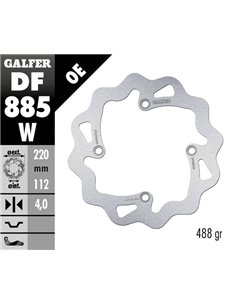 Disco de freno Wave® GALFER DF885W
