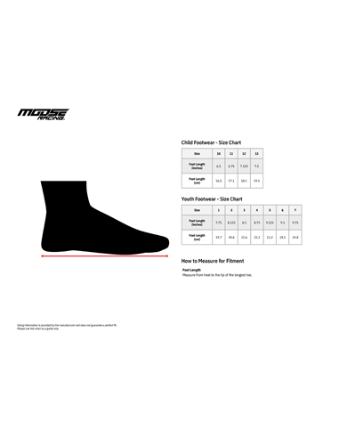 Bota M1.3™ juvenil MOOSE RACING 3411-0437