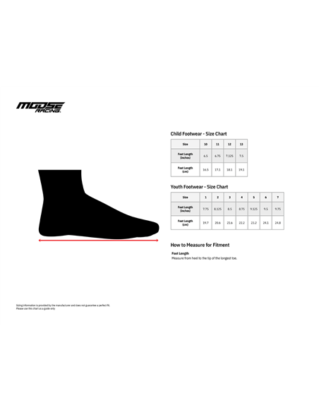 Bota M1.3™ juvenil MOOSE RACING 3411-0437