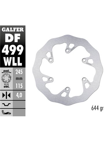 Disco de freno Wave® GALFER DF499WLL