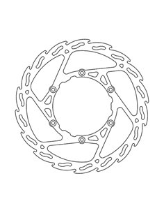 Disco de freno Flame Series MOTO-MASTER 110809