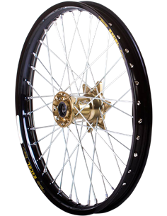 Rueda Elite MX-EN, radios plateados KITE 20537001