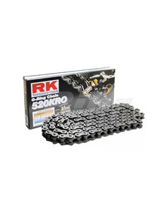 Corrente RK 520KRO com 108 elos pretos