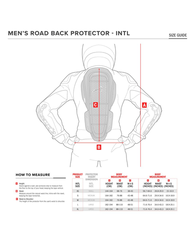 Protector de espalda Nucleon KR-2 ALPINESTARS 6504615-13-XL