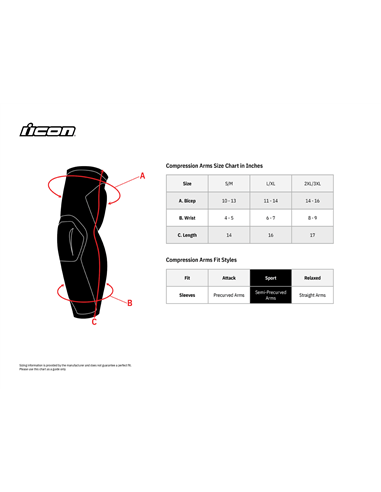 Media de compresión Field Armor™ ICON 2706-0187