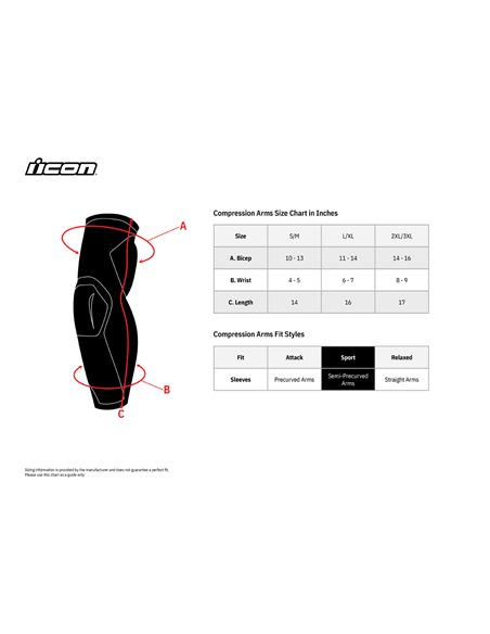 Media de compresión Field Armor™ ICON 2706-0187