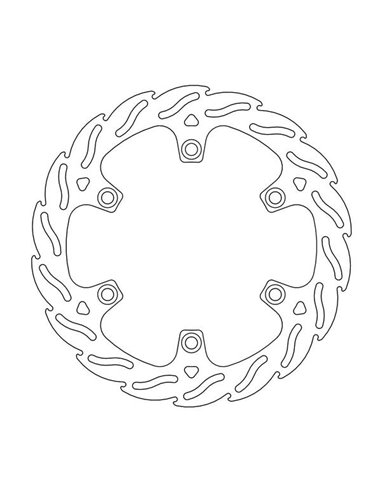 Rotor fijo serie Flame MOTO-MASTER 110666