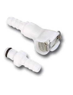 Enchufe rápido macarrón gasolina blanco MOTION PRO Ø8mm 12-0030