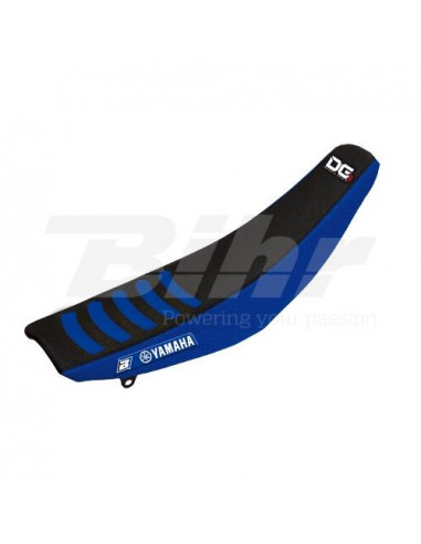 Blackbird Seat cover double grip 3 Yamaha preto / azul 1247H