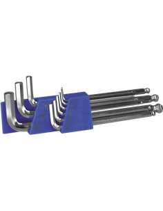 Juego llaves Allen con punta bola MOTION PRO 08-0185
