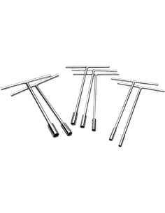 Llave «T» con vaso métrica (unidad) MOTION PRO 08-0097