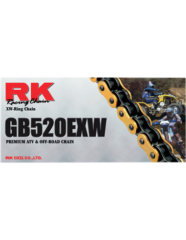 Cadena 520 EXW RK GB520EXW-114-CL