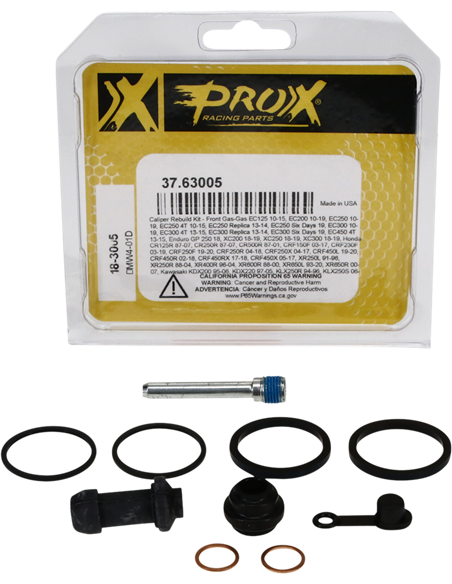 Kit reacondicionamiento pinzas de freno PROX 37.63005