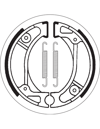 Zapatas de freno Offroad SBS 2057