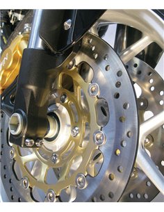 Kit tornillo eje de rueda delantera en acero inoxidable PRO BOLT SSFAPINCH10