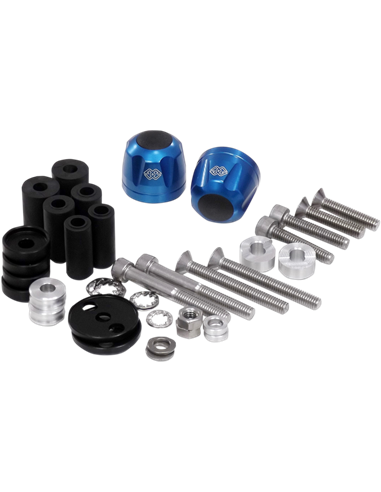 Contrapesos para manillar IP GILLES TOOLING LG-IP-22-BL