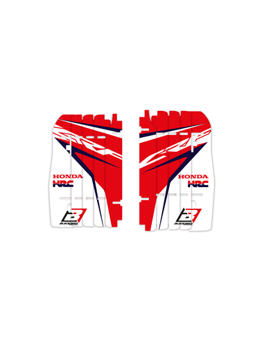 Gráficos réplica aletines de radiador BLACKBIRD RACING A102R21