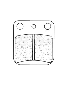 Juego de pastillas sinterizadas CL Brakes (2408ATV1) Posición: Delantera.