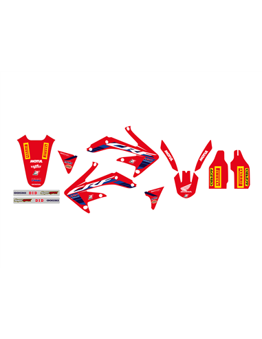 Kit de gráficos Blackbird Racing Replica Team Honda HRC 2022 BLACKBIRD RACING 2134R22