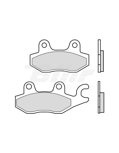 Sintered Brembo 07YA22SD Brake Pads Position: Front Left