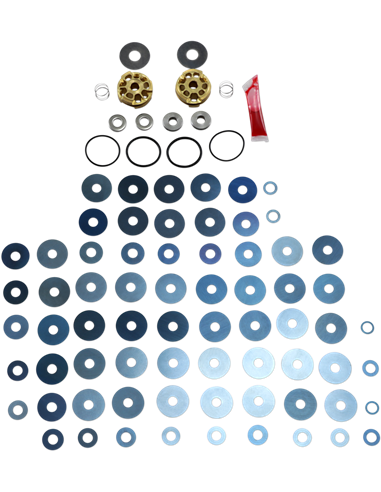 Kit Gold Valve para horquilla RACE TECH FMGV 2520