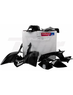 Kit de plásticos completo Polisport Yamaha ATV color negro 90074