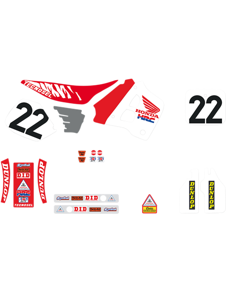 KIT de gráficos TECNOSEL 21V01