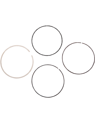 Juego de aros de pistón de recambio ATHENA S41316402
