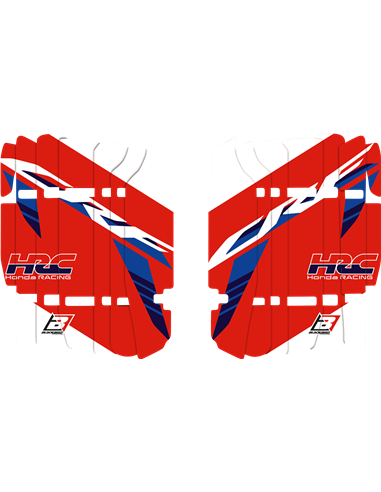 Radiator Louvers Graphics Team Honda HRC 2022 BLACKBIRD RACING A104R22