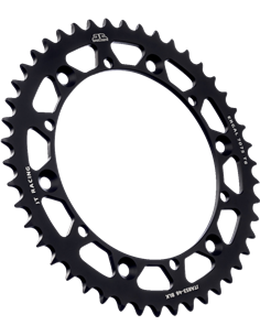 Corona en aluminio RaceLite JT SPROCKETS JTA853.46BLK