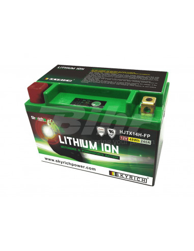 Batterie au lithium Skyrich LITX14H (avec indicateur de charge)