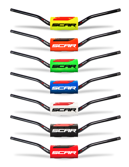 Manillar O2 SCAR S9182BK-BK