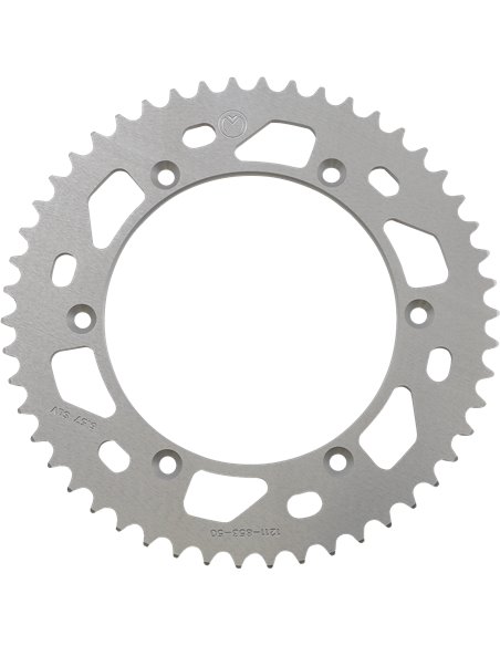 Yam 50T Silv Moose Racing Hp Aluminum rear sprocket 1211-853-50-11