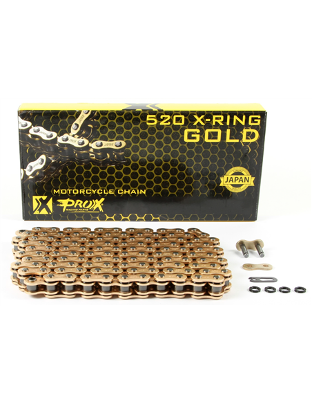 Cadena 520 con retenes X-Ring PROX 07.RC520120XCG