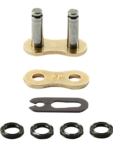 Eslabón de conexión con clip 520 con retenes X-Ring PROX 07.RC520XCLG