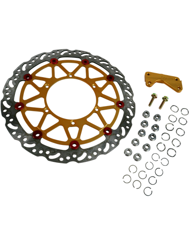 Kit de disco de freio Supermoto Solid Contour EBC SMX6728