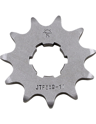 Front drive sprocket JTF569.11 11 teeth 520 PITCH NATURAL STEEL