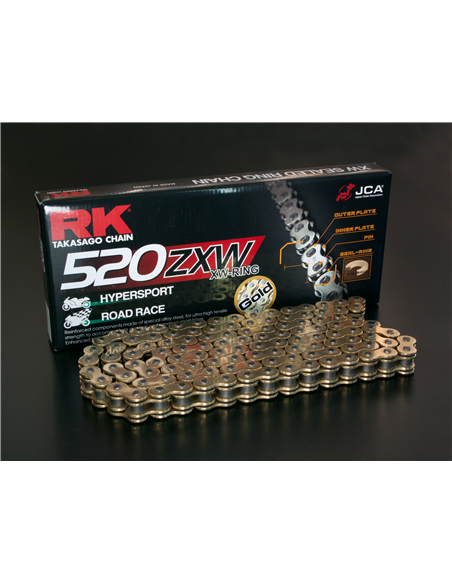 Cadenas 520 Zxw RK GB520ZXW-112-CLF